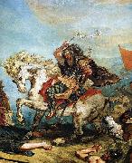Victor Delacroix Attila fragment, Eugene Delacroix
